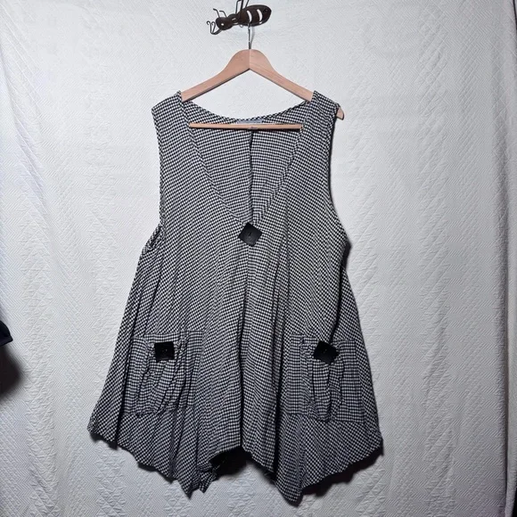 Moonlight by Y&S Fashion Asymmetric Tunic shirt dress Style V 1876 size 3X - Picture 2 of 8